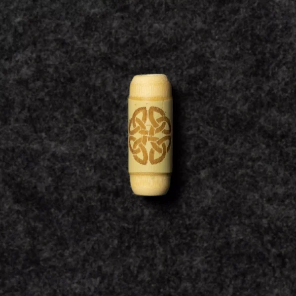 Dreadlock Perle Bambus Keltischer Knoten 6mm 4