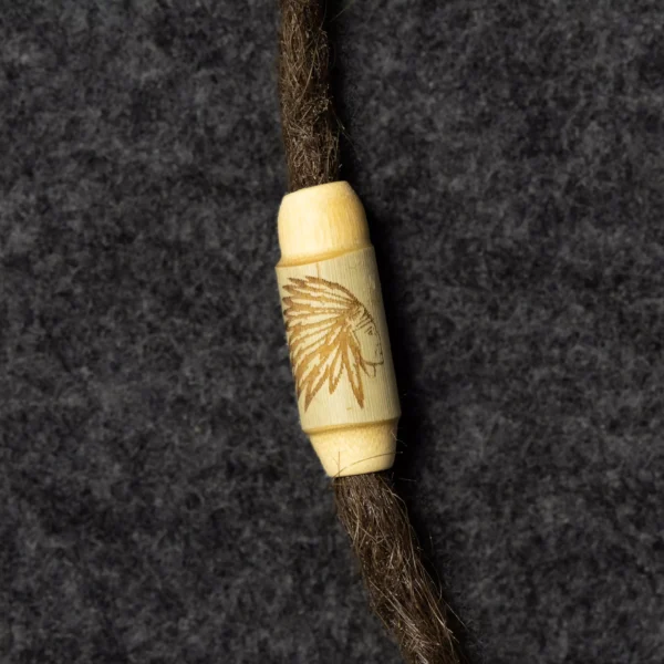 Dreadlock Perle Bambus Tribal Chief 6mm 2
