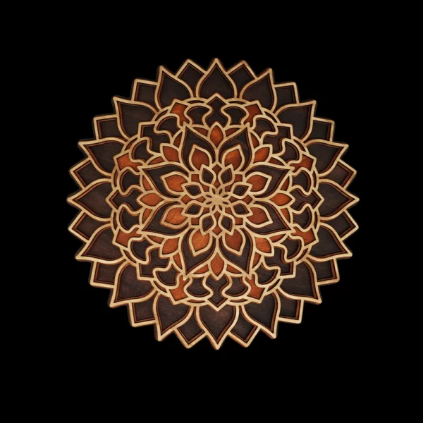 3D Mandala Flower