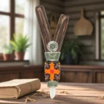 kuripe aus chonta mit kristall 1