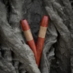 kuripe aus padouk und walnuss ambience 1