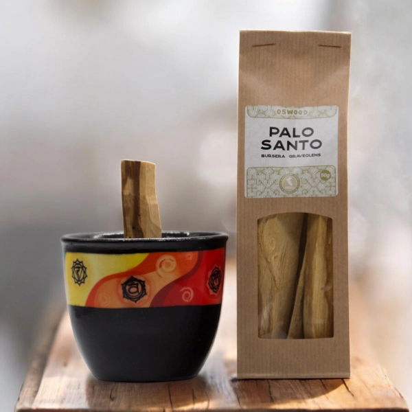 Räucher Set Palo Santo Stäbe Chakren